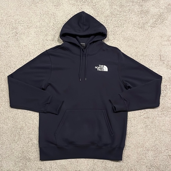 The North Face Other - The North Face fleece logo navy blue sweatshirt hoodie pullover